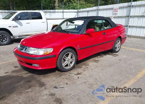 2001 Saab 9-3 Se z USA, uszkodzony, nr VIN YS3DF75K917003208